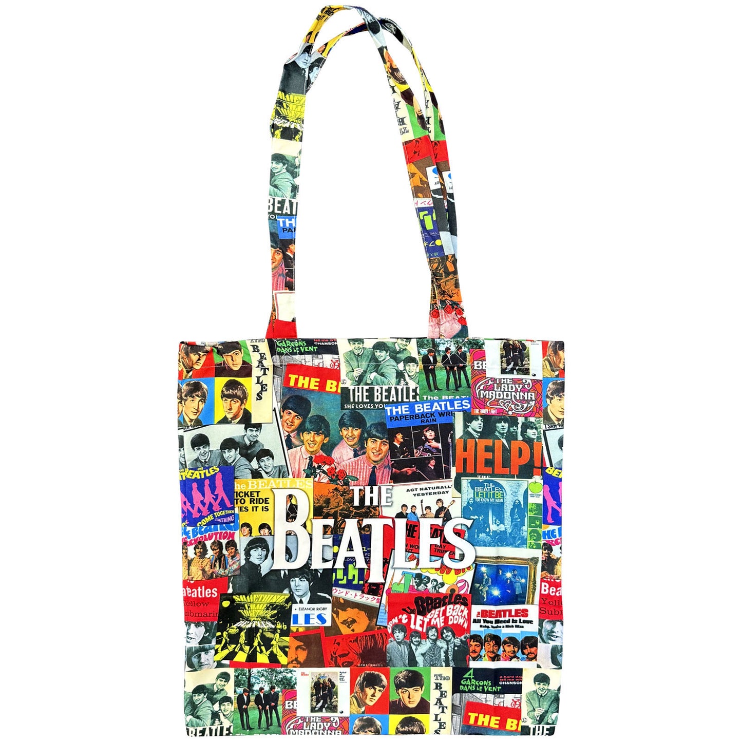 Beatles Single Covers Wallets & Handbags Front