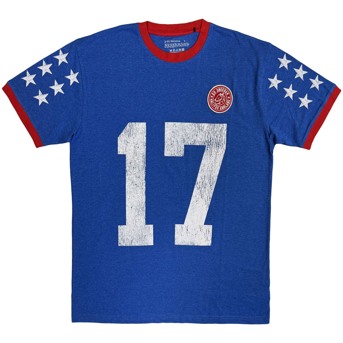 Ed Sheeran Play 17 T-shirt Front