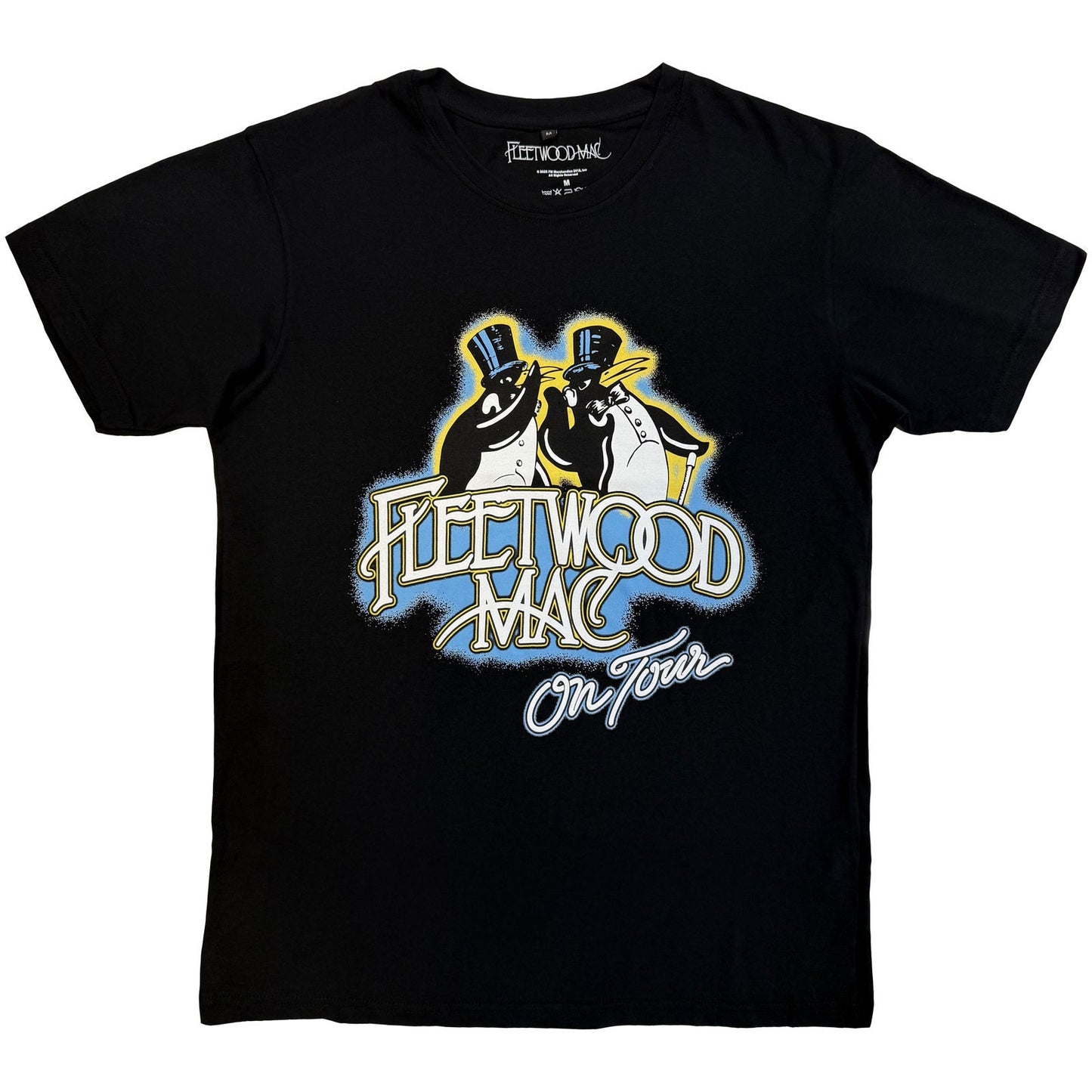 Fleetwood Mac On Tour Vintage T-shirt Front