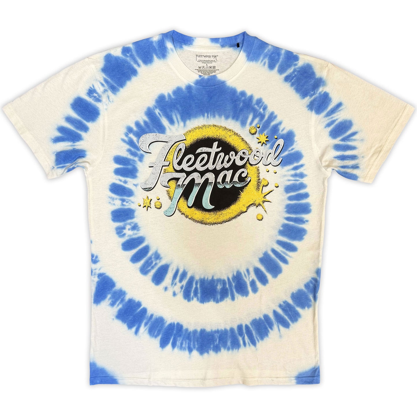 Fleetwood Mac Logo Spiral T-shirt Front