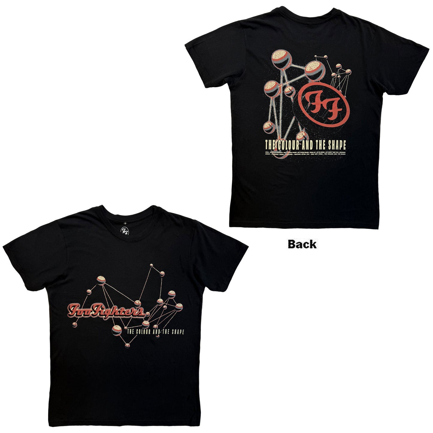 Foo Fighters The Colour & The Shape Vintage T-shirt
