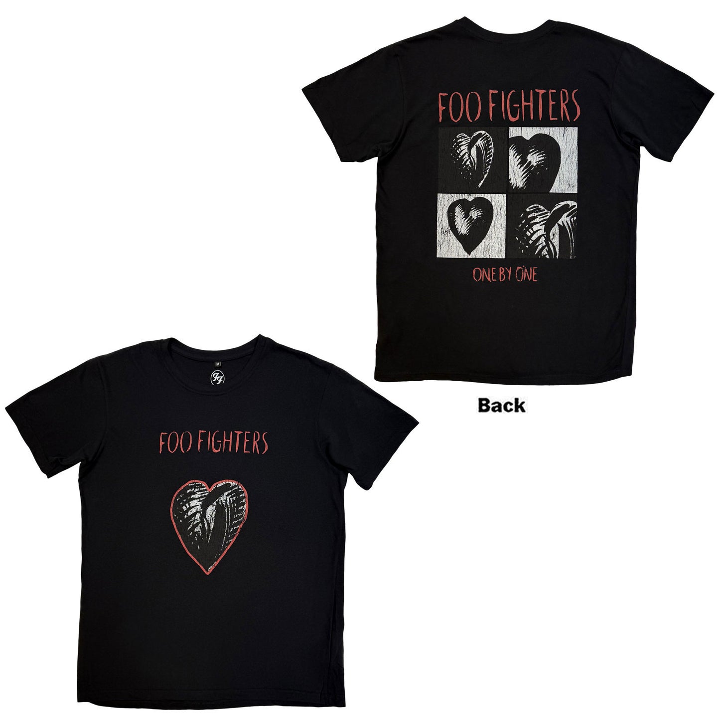 Foo Fighters One By One Vintage T-shirt Front