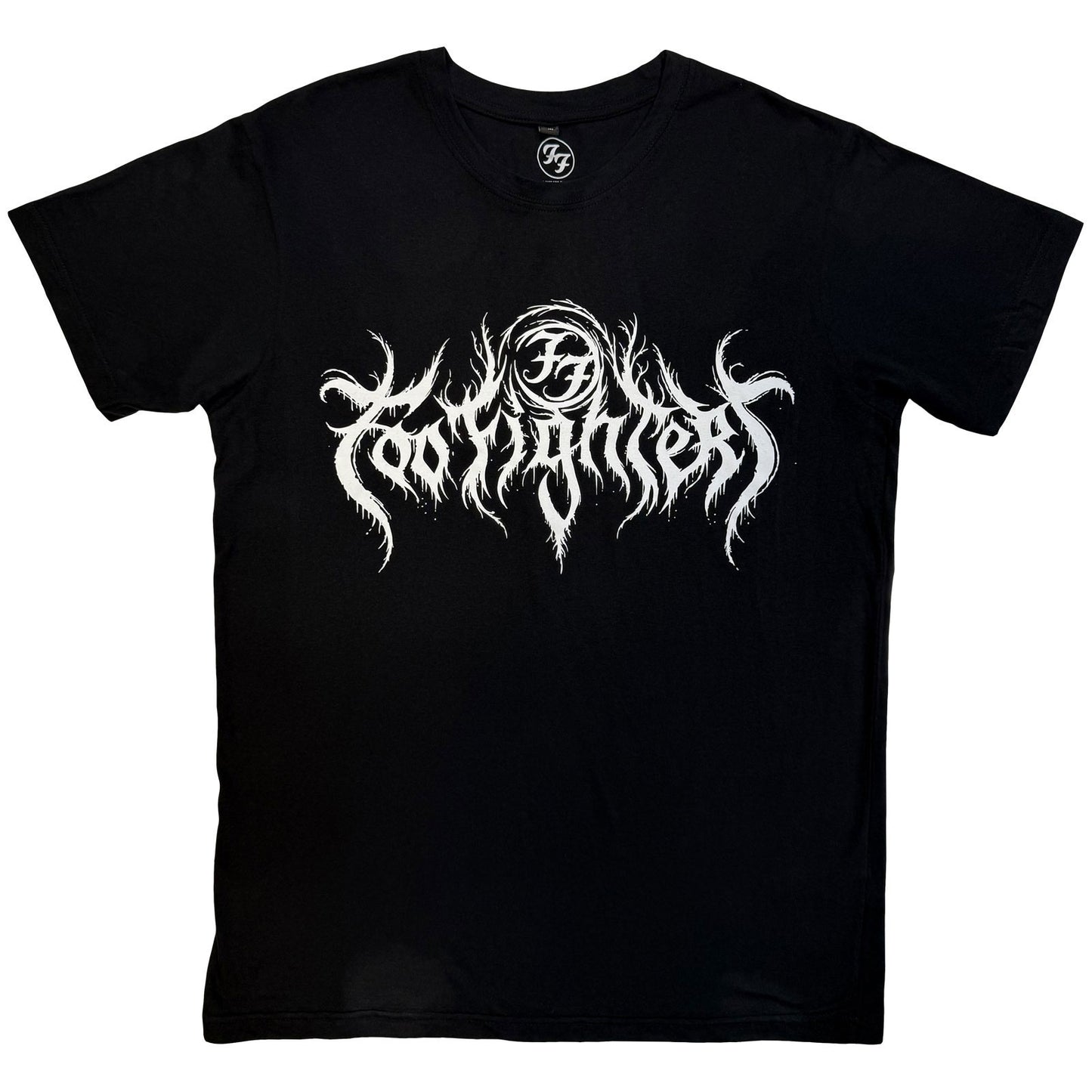 Foo Fighters Metal Logo Vintage T-shirt Front