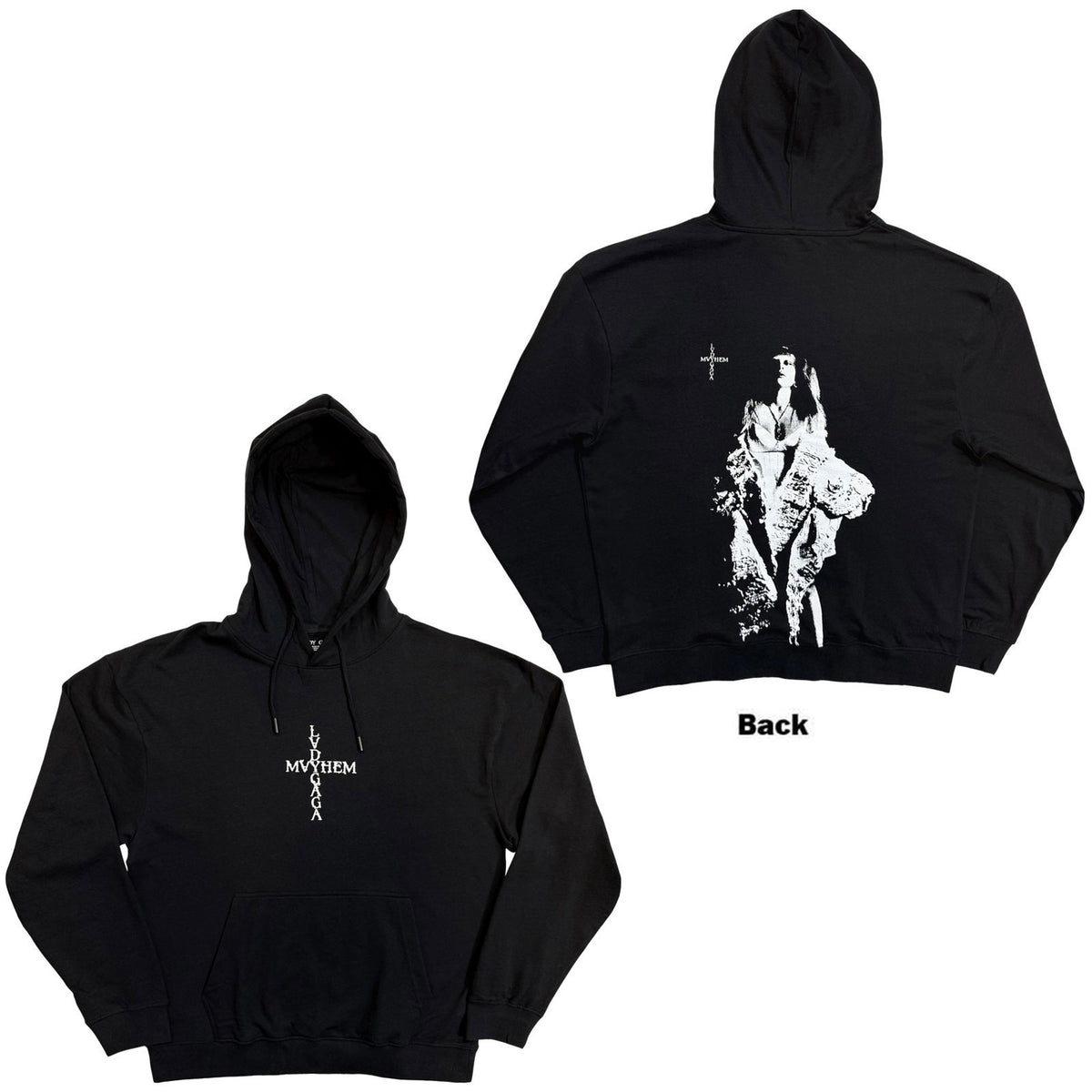 Lady Gaga Mayhem Hooded Sweatshirt Front