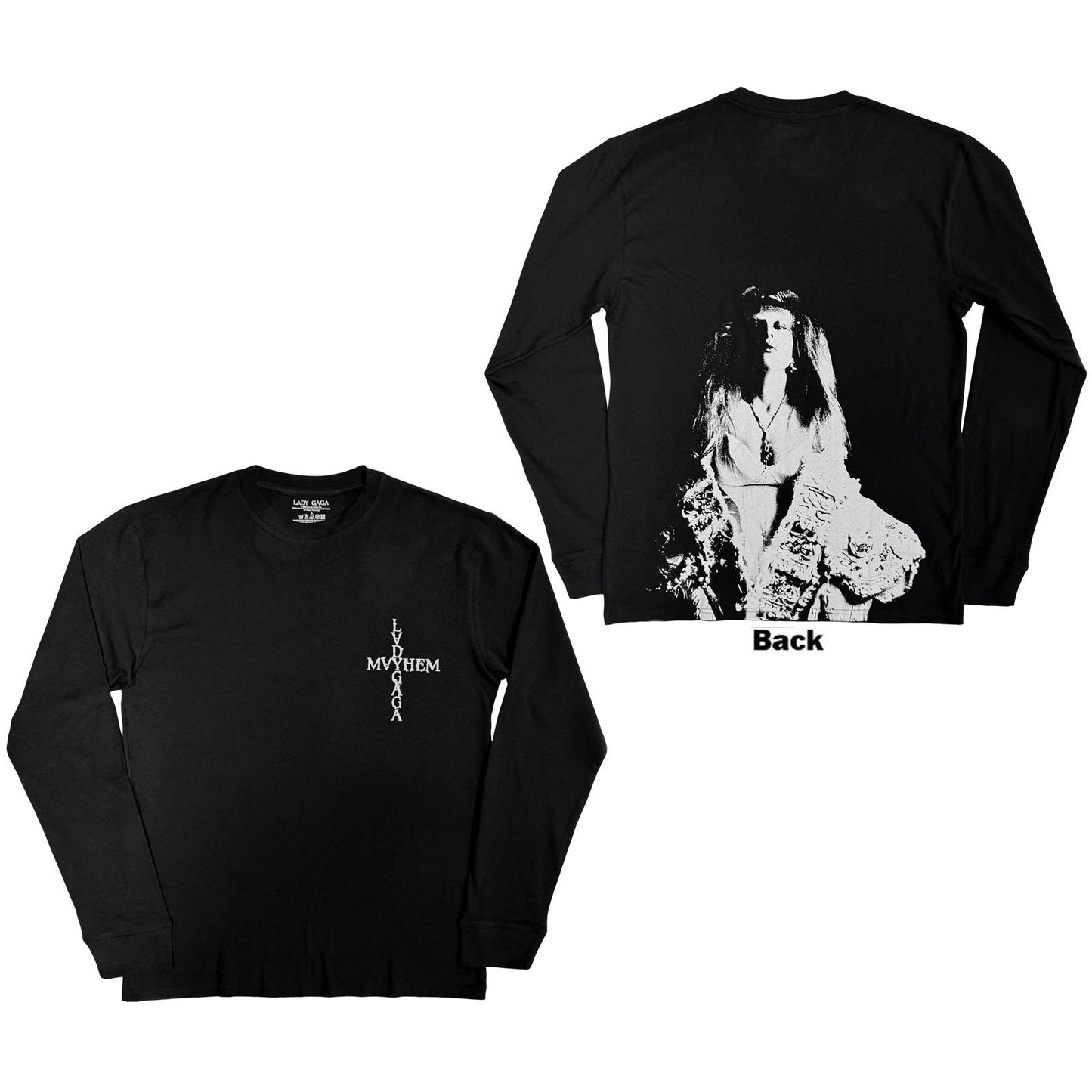 Lady Gaga Mayhem Long Sleeve Front