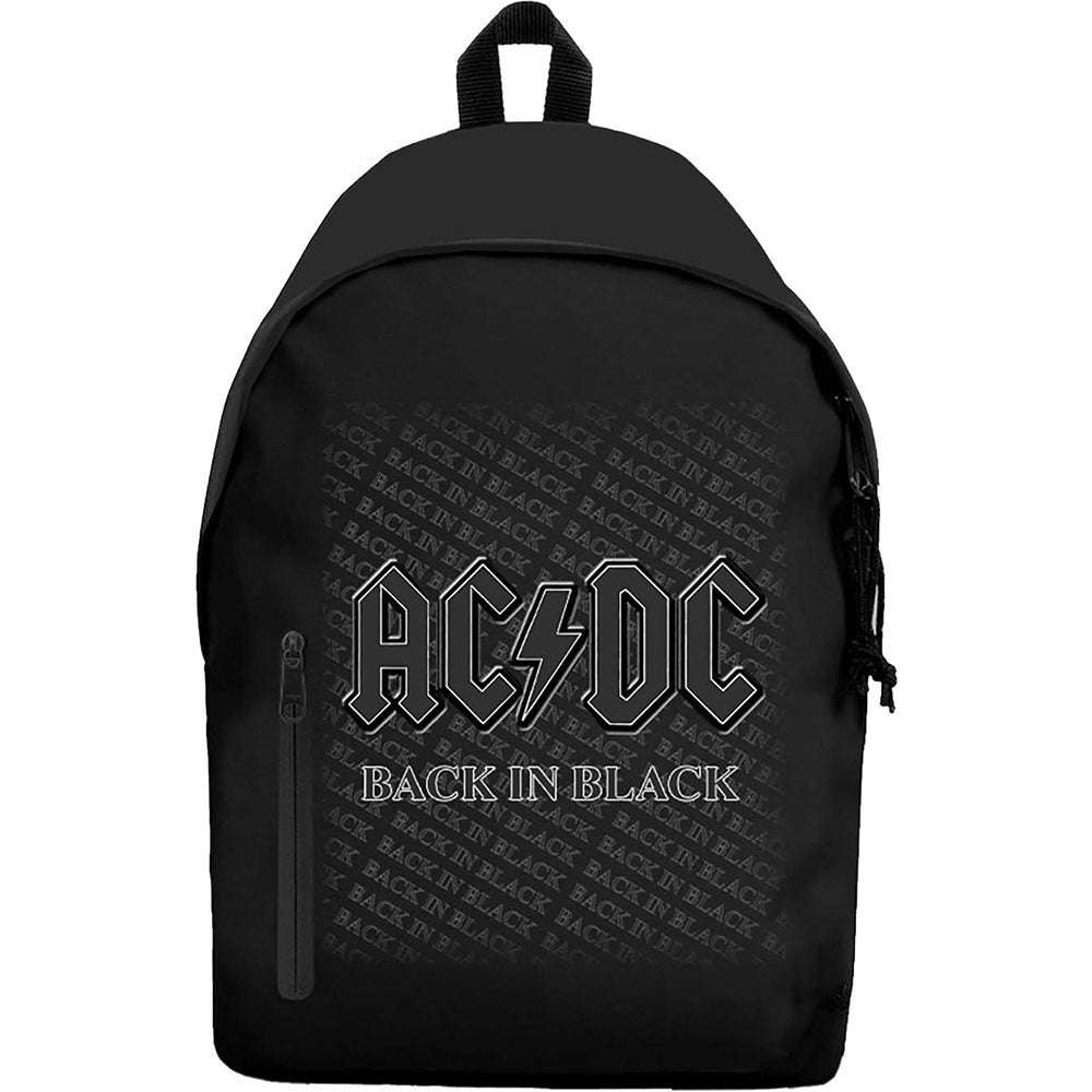 AC/DC Back In Black Backpack Front