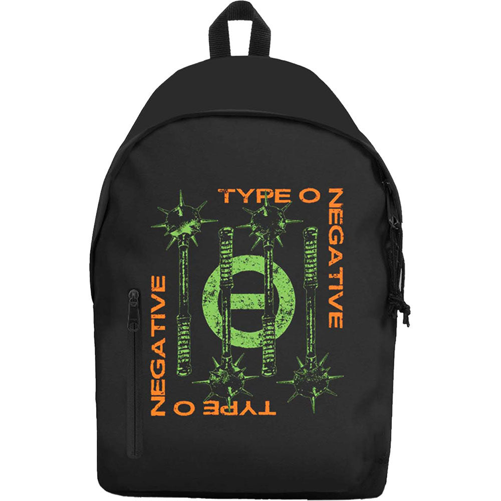 Type O Negative Spiked Club Backpack Front