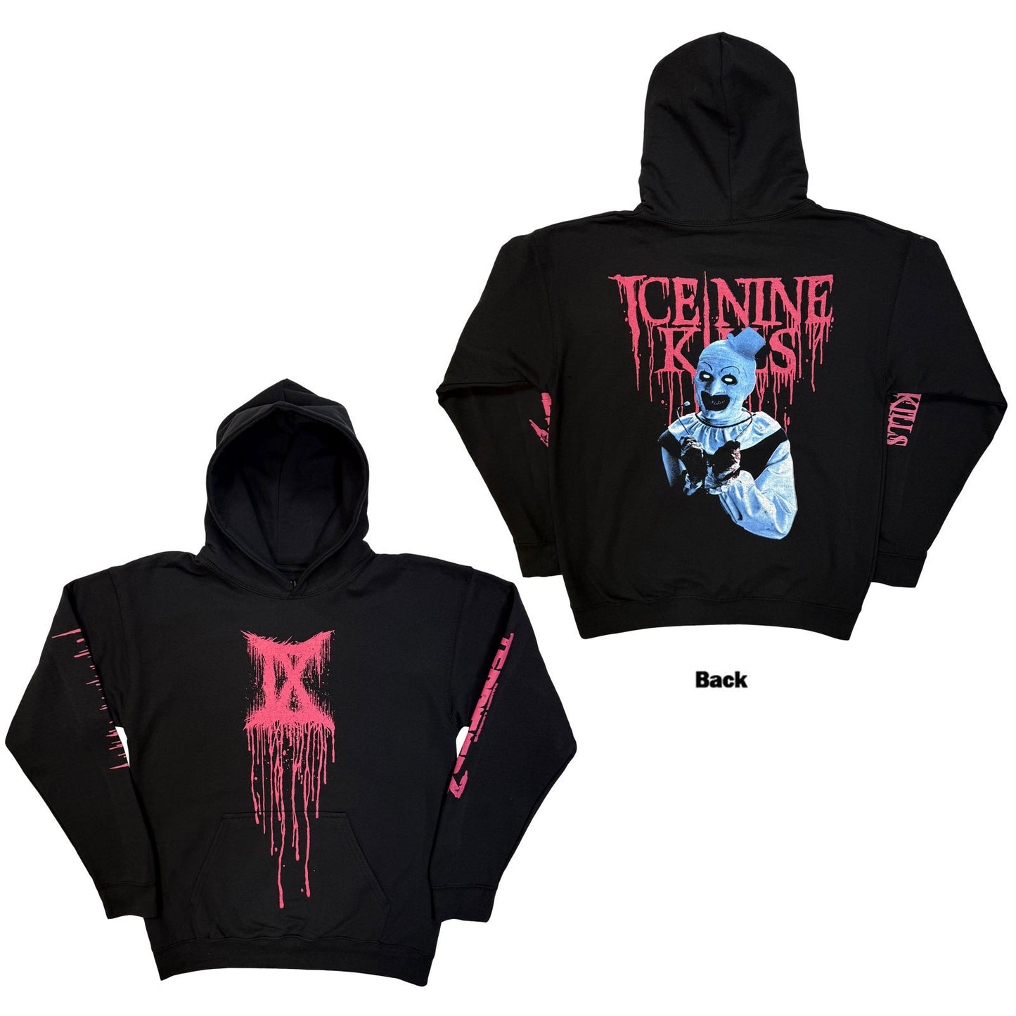 Ice Nine Kills Terrifier Hooded Sweatshirt Front