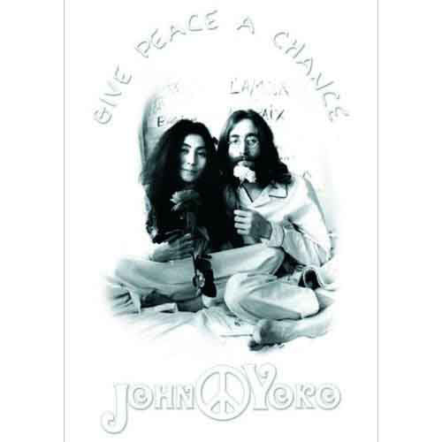 John Lennon Give Peace A Chance Post Card Front