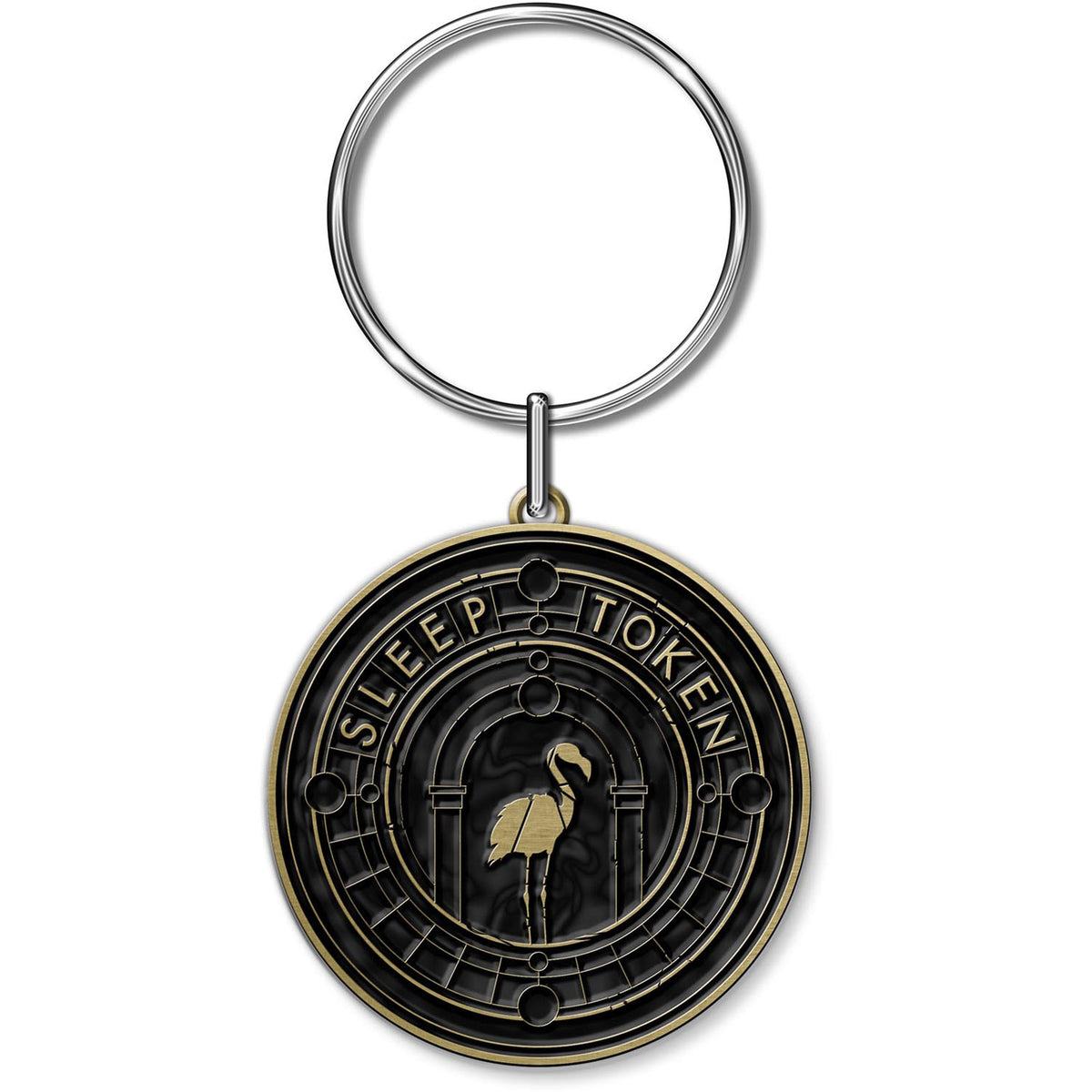 Sleep Token Even In Arcadia Crest Metal Key Chain Front
