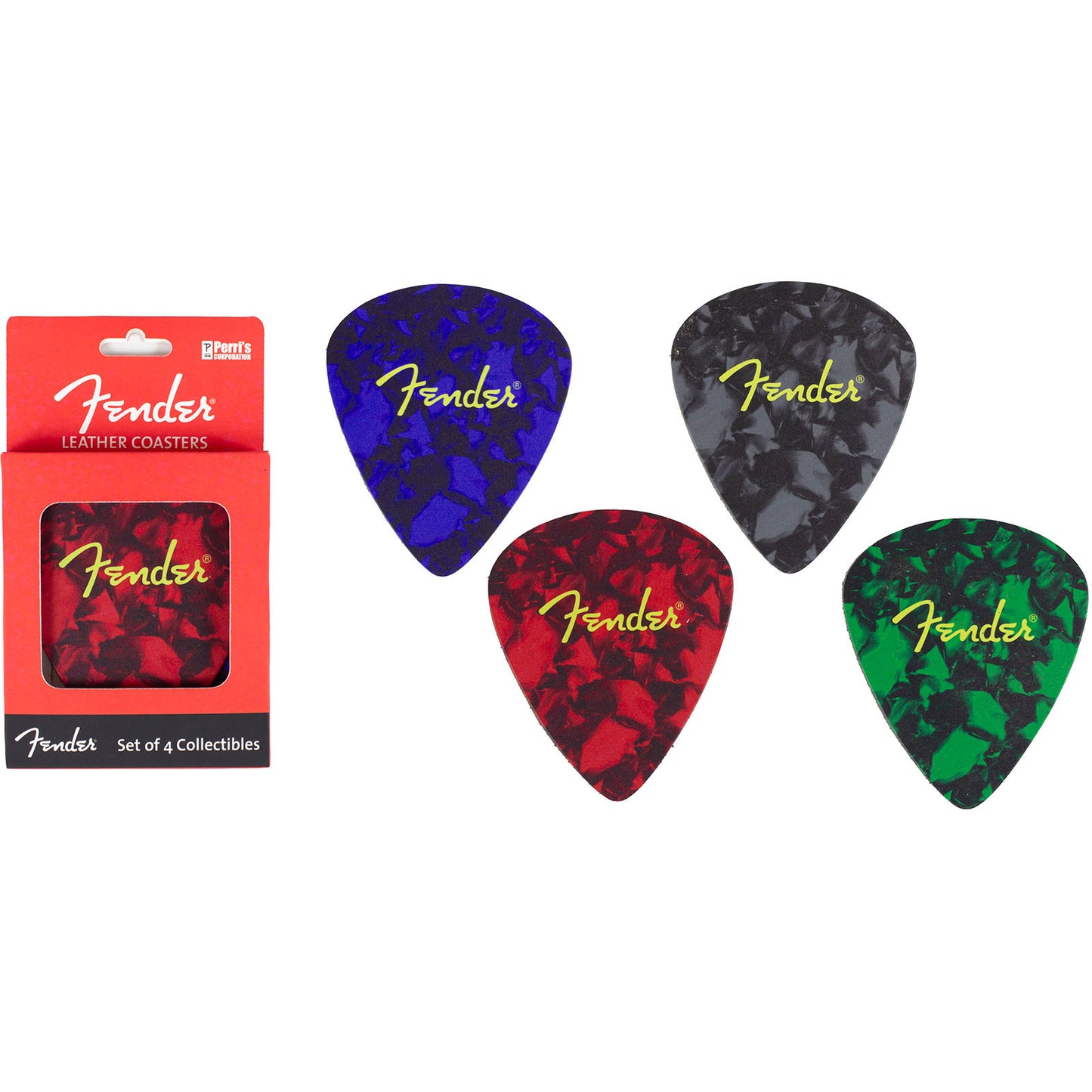 Fender Colours Coaster Set Front