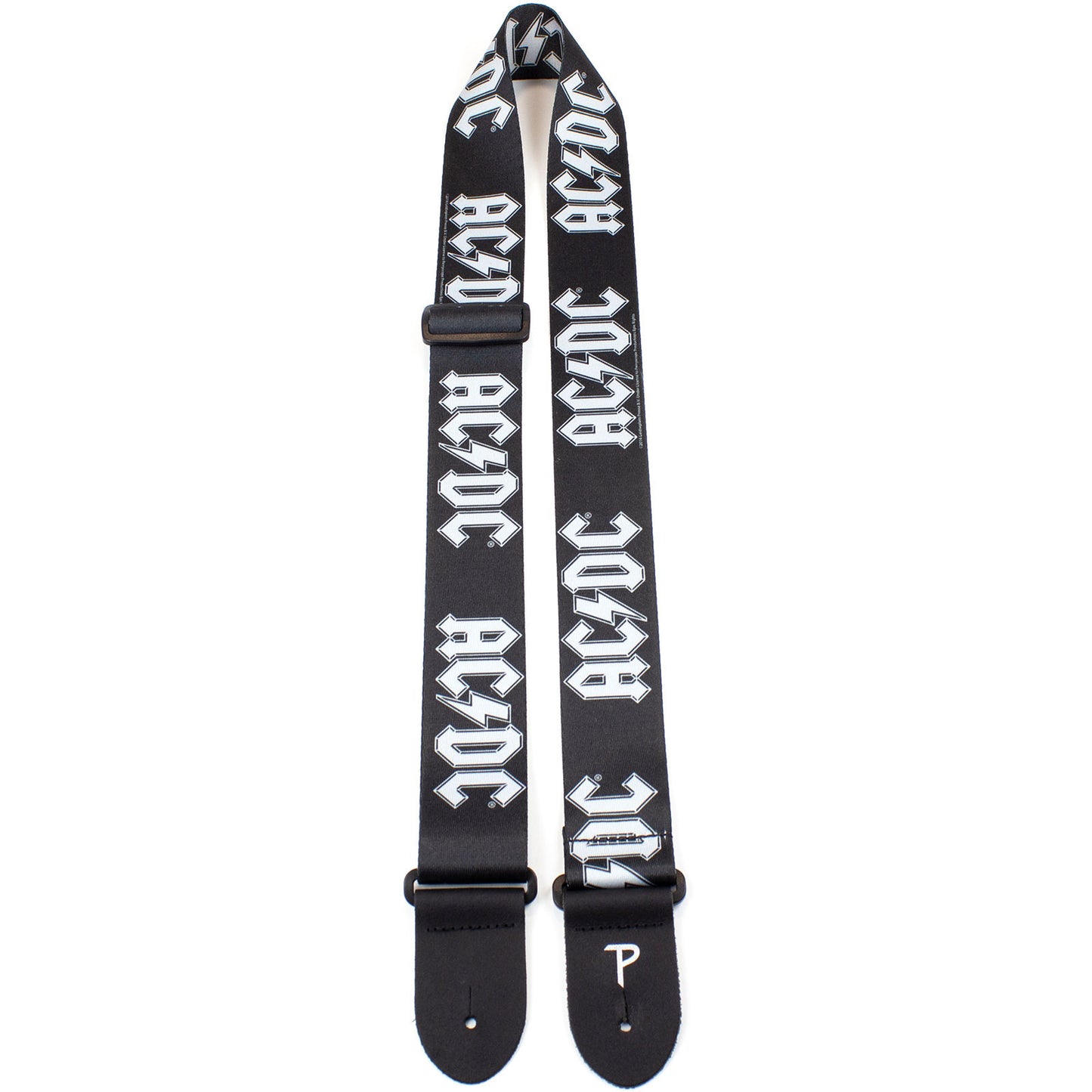 AC/DC Logo Guitar Strap Front