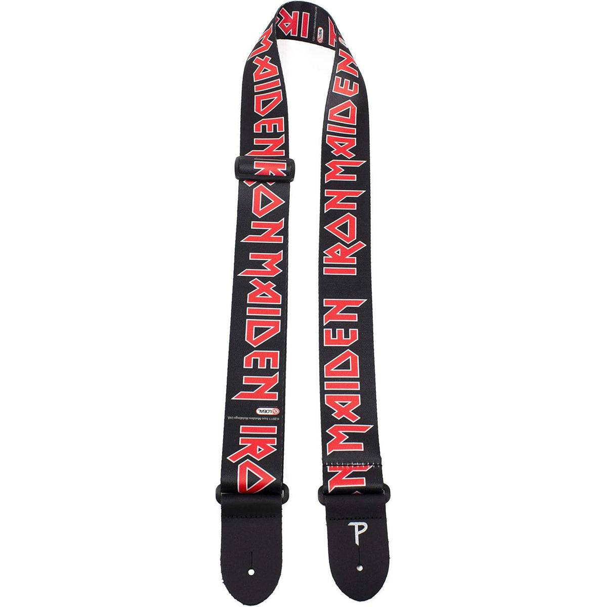 Iron Maiden Logo Guitar Strap Front
