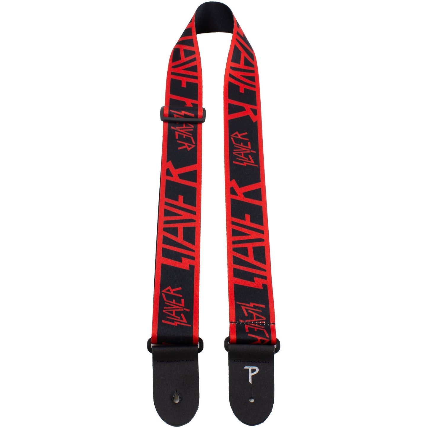 Slayer Logo Guitar Strap Front