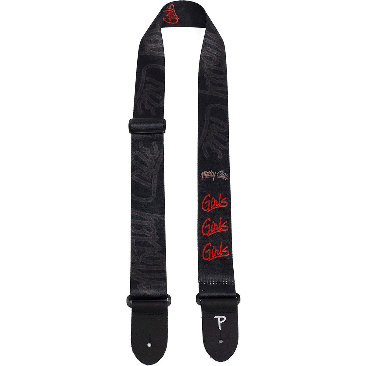 Motley Crue Girls, Girls, Girls Guitar Strap Front