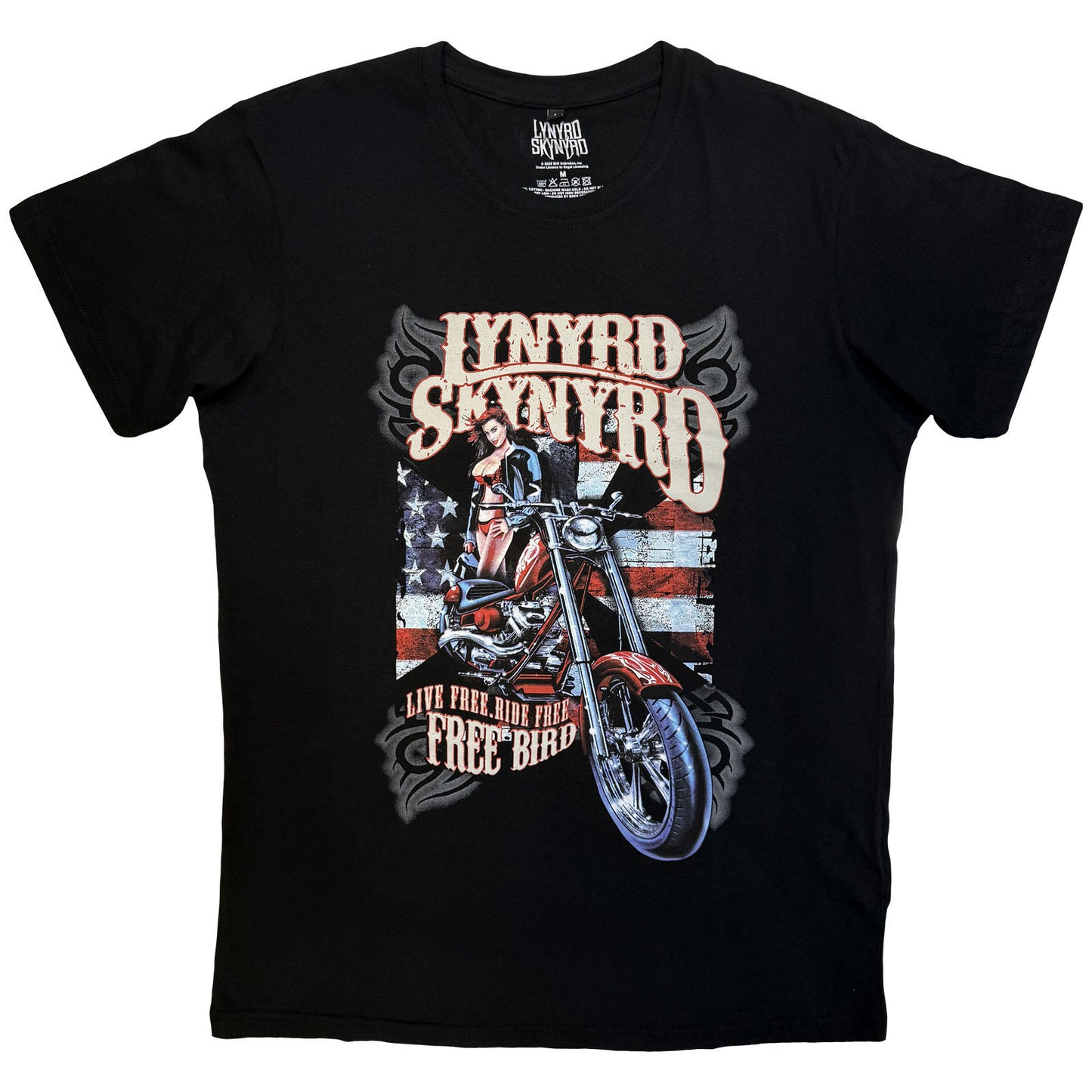 Lynyrd Skynyrd Ride Free Vintage T-shirt Front