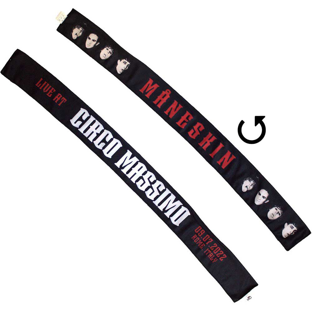 Maneskin Live At Circo Massimo 2022 Headband Front