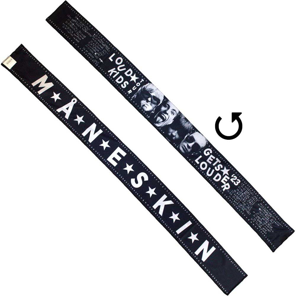 Maneskin Loud Kids European Tour '23 Headband Front