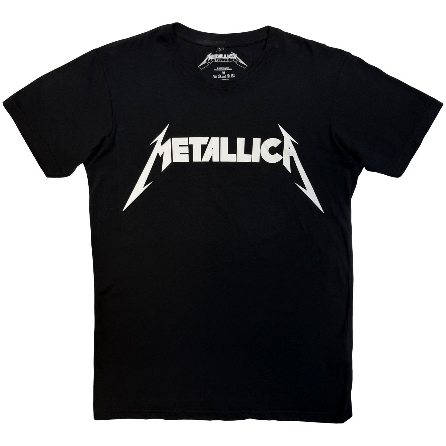 Metallica Logo Vintage T-shirt Front
