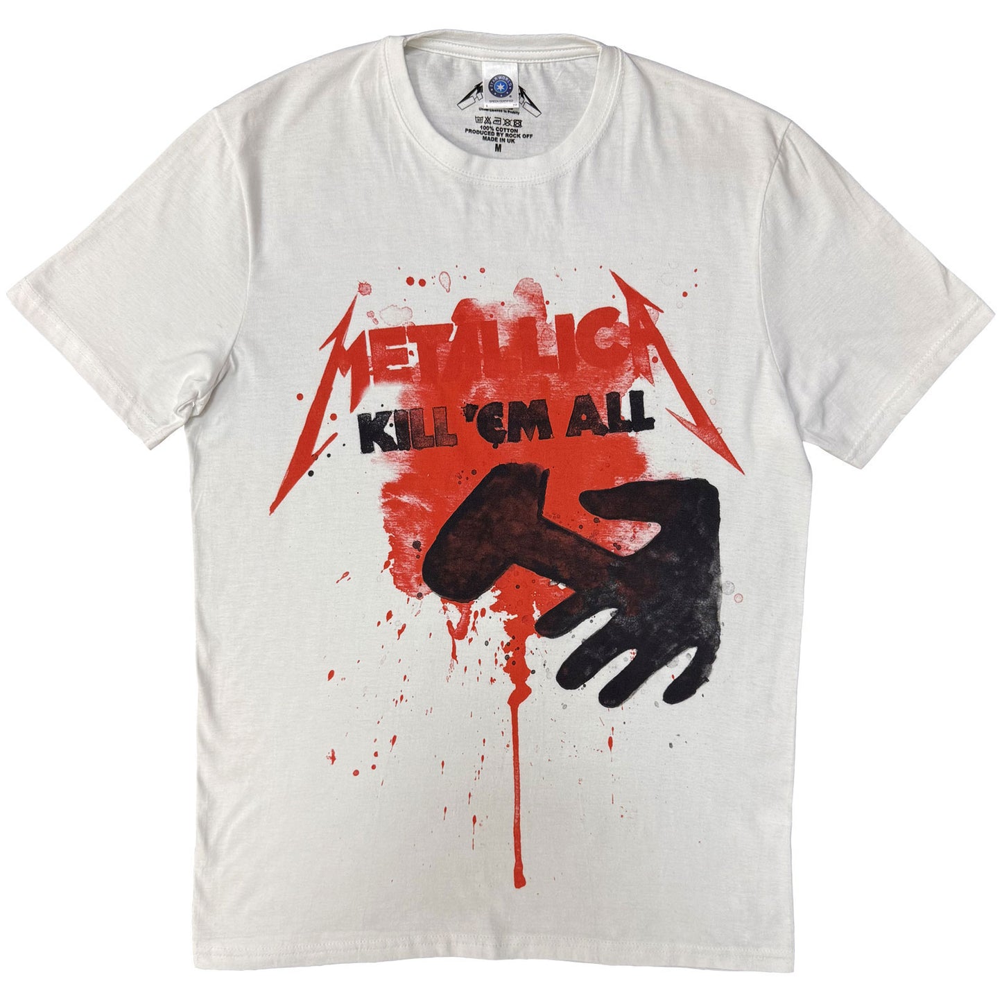 Metallica Kill Them All Splats T-shirt