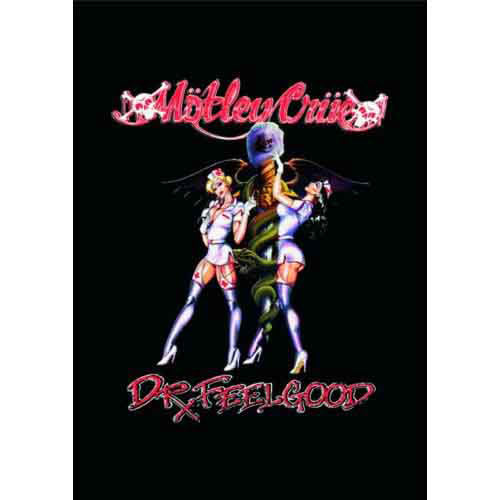 Motley Crue Dr Feelgood Post Card Front