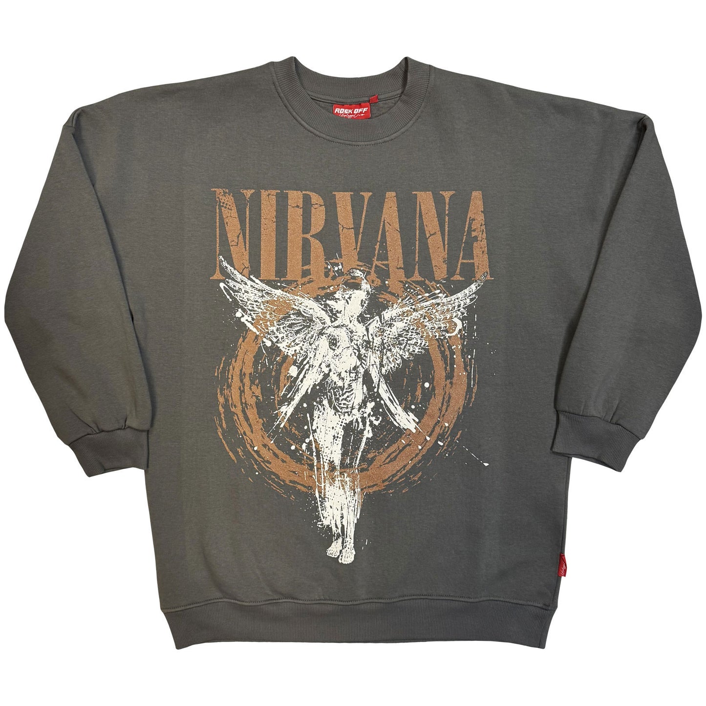 Nirvana In Utero Angel Circle Sweatshirt Front