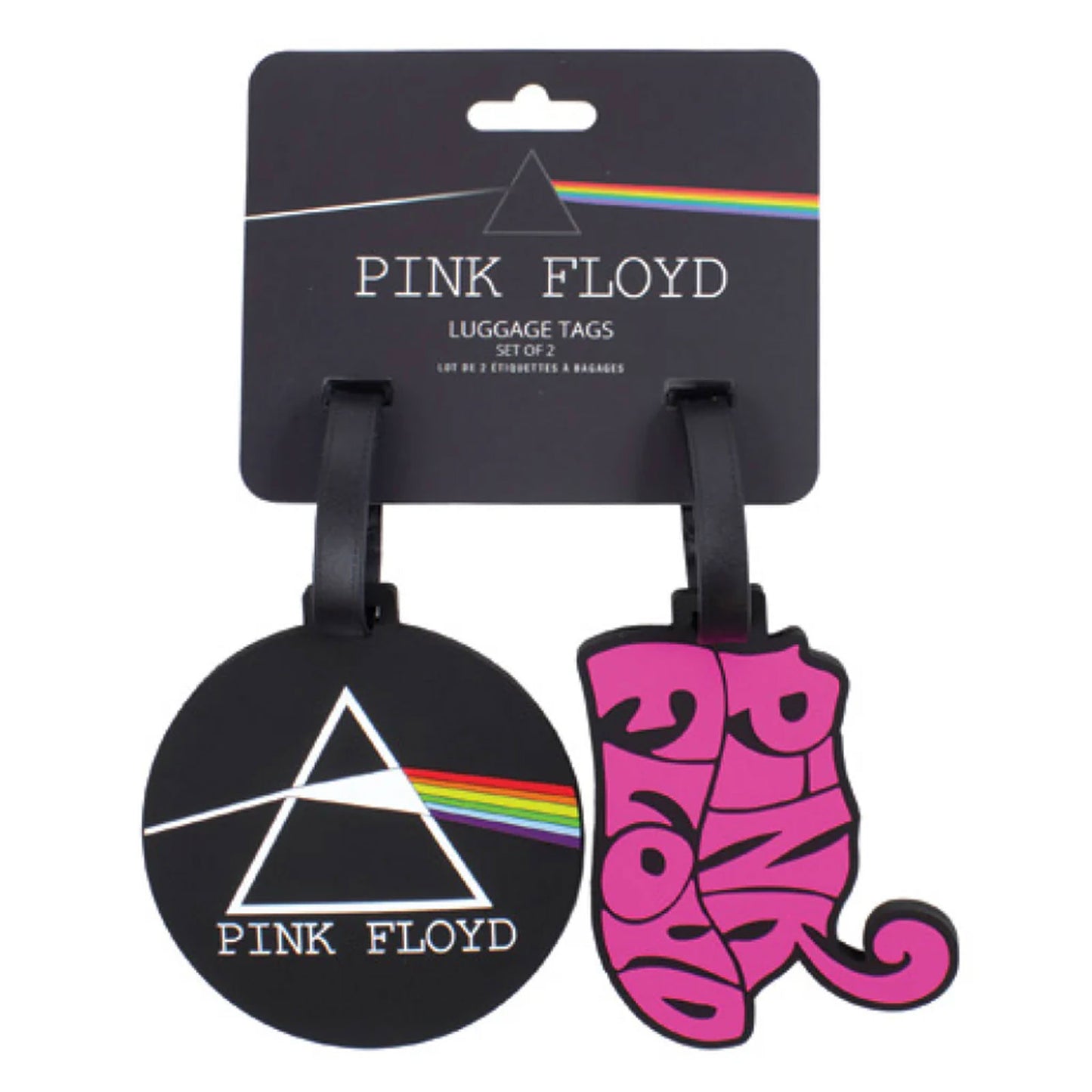 Pink Floyd Logos Luggage Tag