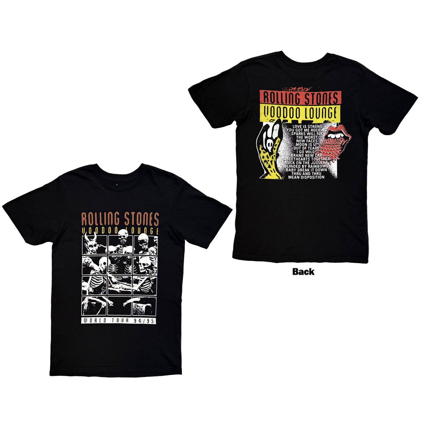 Rolling Stones Voodoo Lounge T-shirt Front