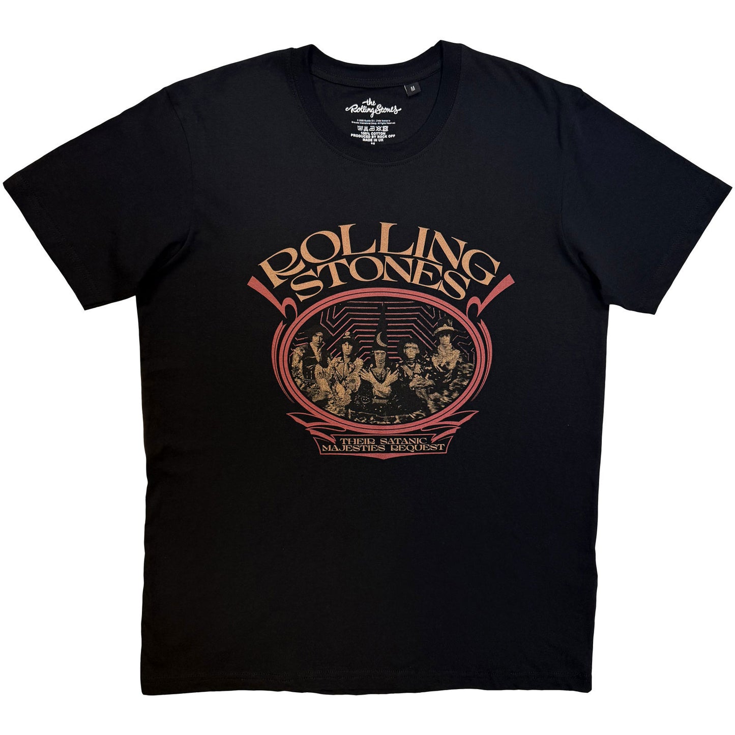 Rolling Stones Medieval Band T-shirt Front