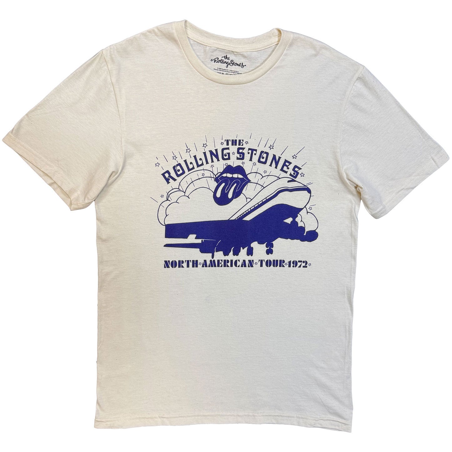 Rolling Stones North American Tour 1972 T-shirt Front