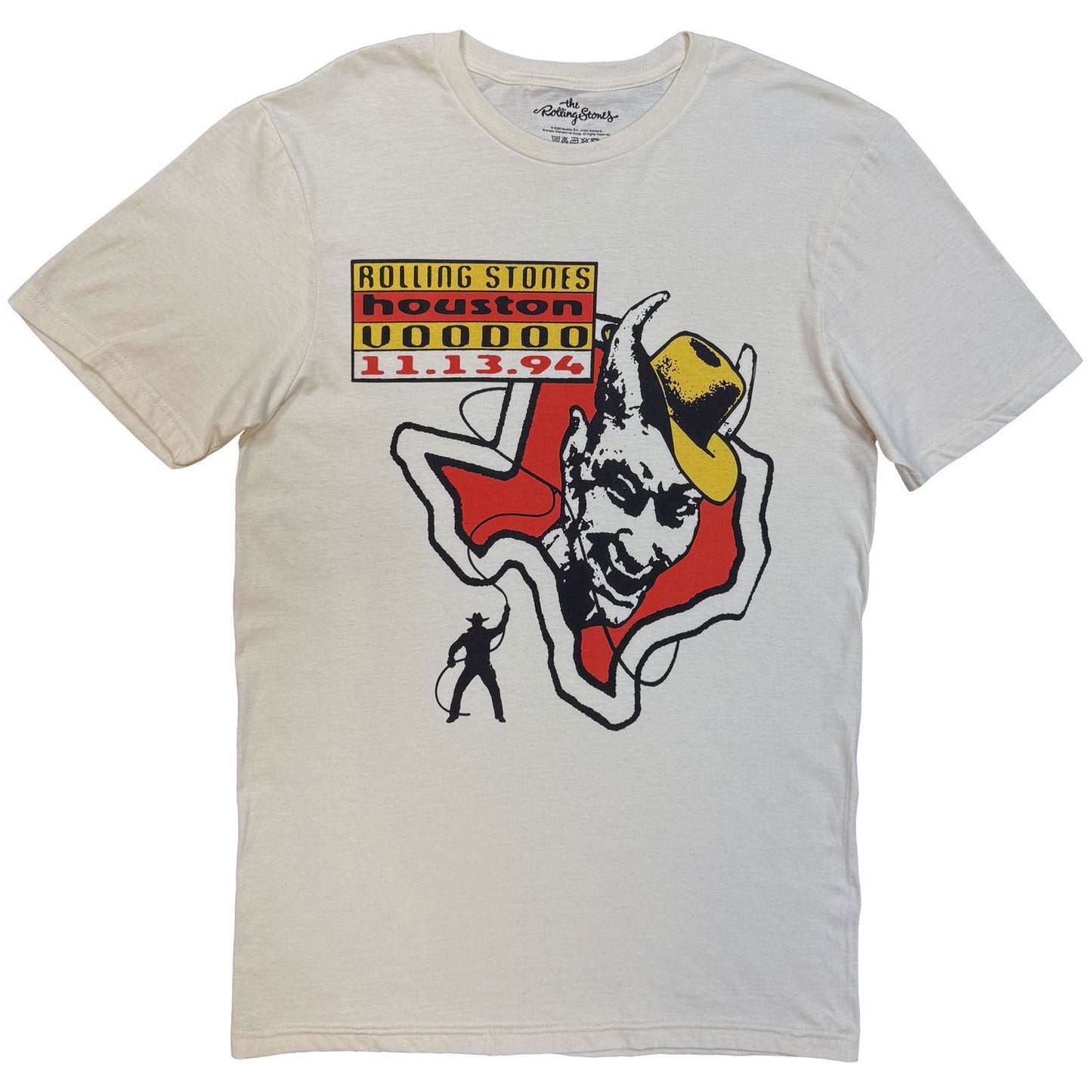 Rolling Stones Houston T-shirt Front