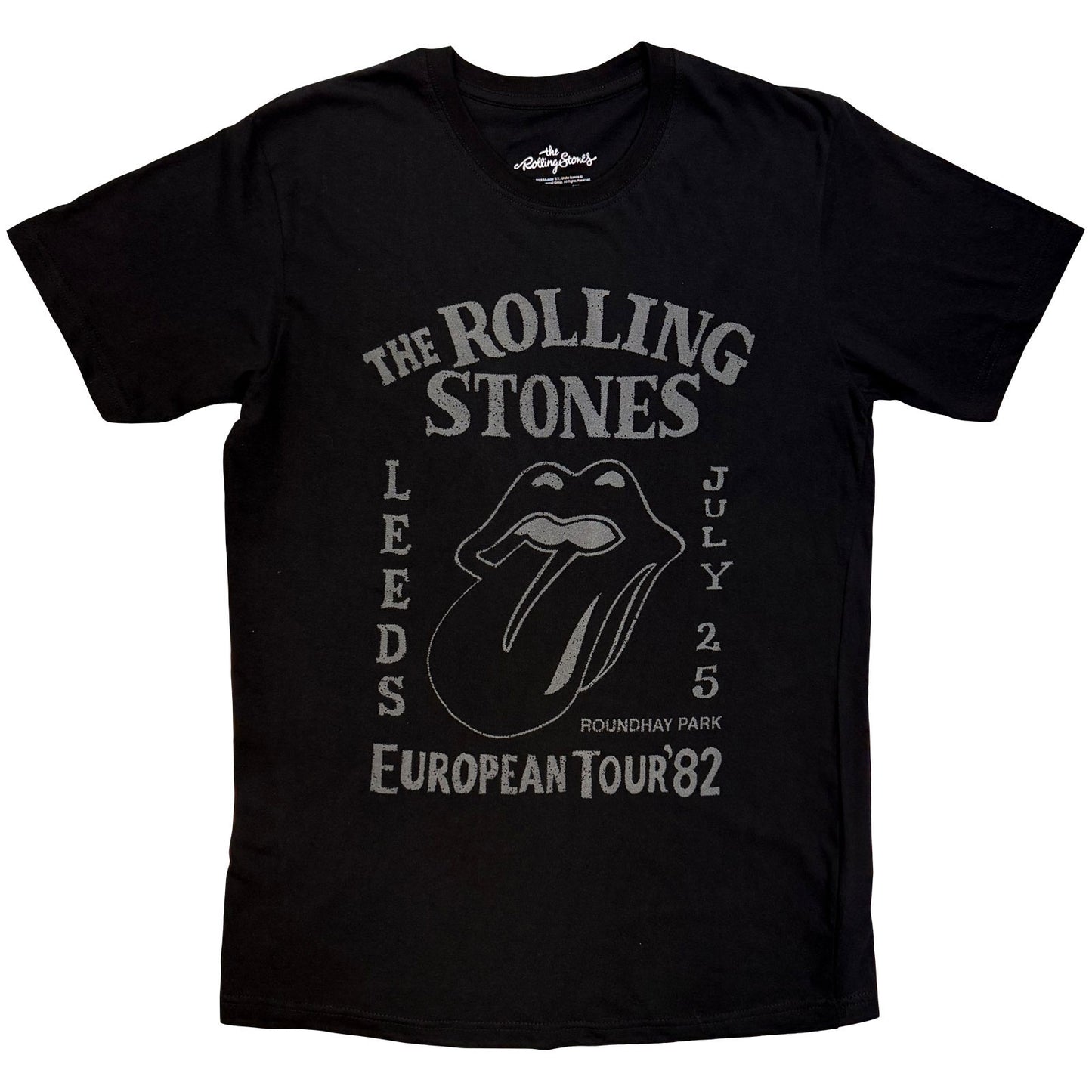 Rolling Stones European Tour '82 T-shirt Front