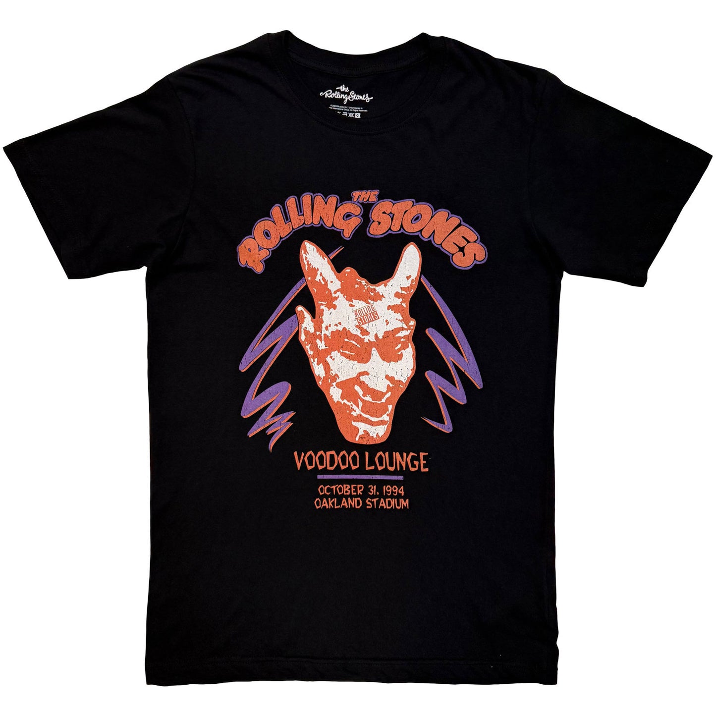 Rolling Stones Voodoo Oakland Stadium T-shirt Front