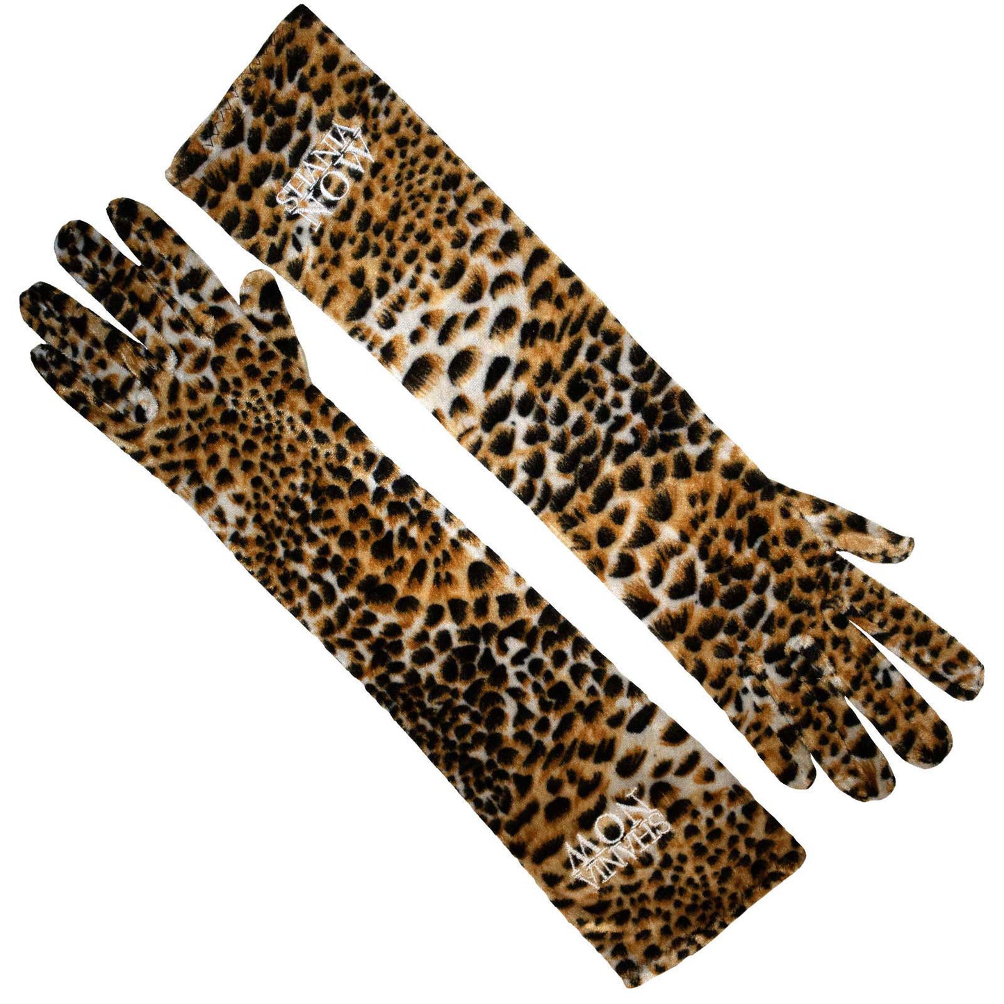 Shania Twain Tour 2018 Now Leopard Knit Gloves