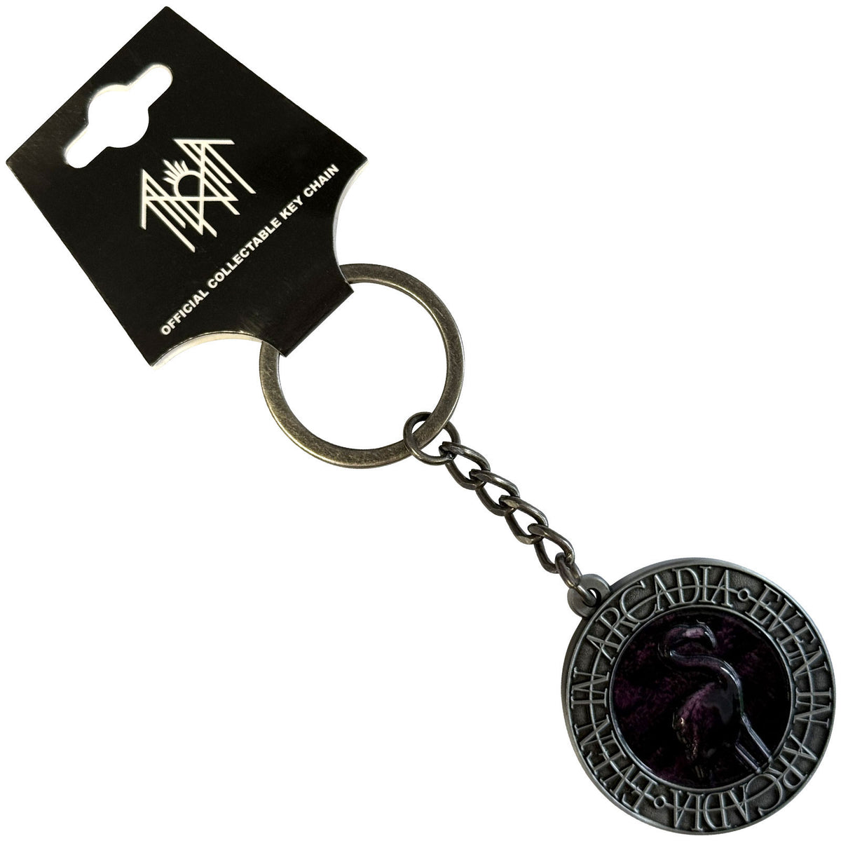 Sleep Token Even In Arcadia Metal Key Chain Front
