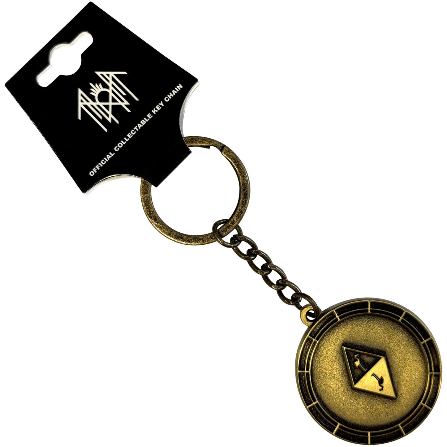 Sleep Token Inverse Flamingos Metal Key Chain Front