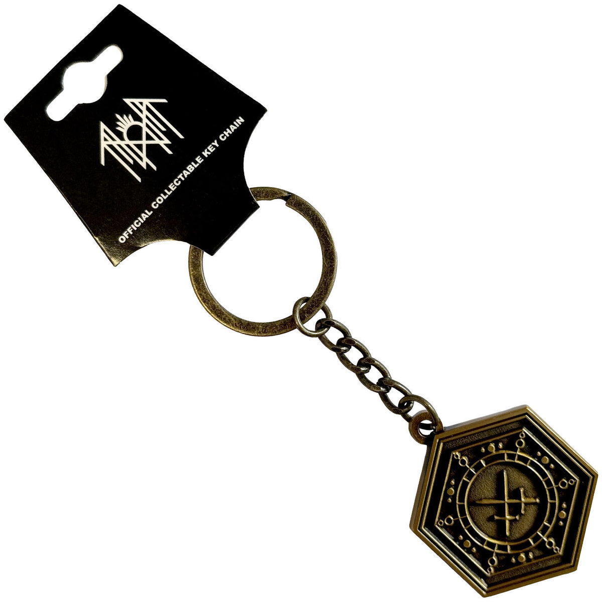 Sleep Token Emergence House Veridian Metal Key Chain Front