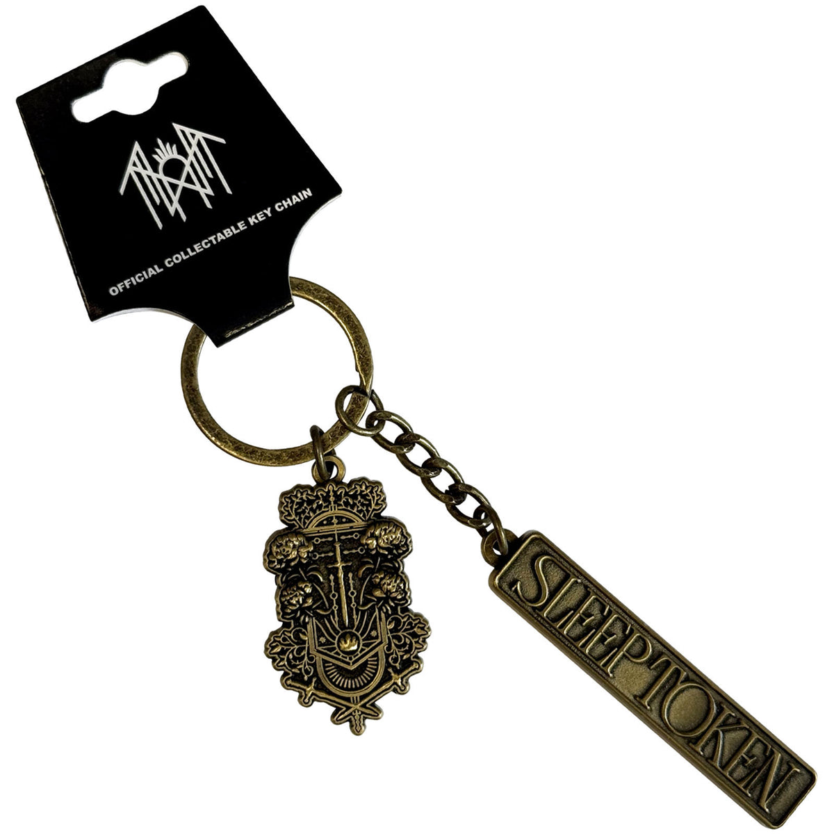 Sleep Token Even In Arcadia Logo Damocles Charm Metal Key Chain Front