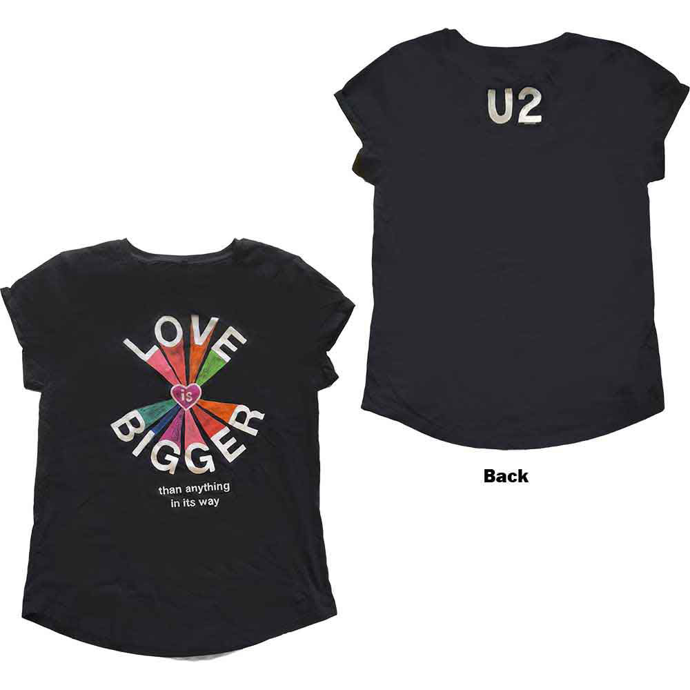 U2 Love Is Bigger Junior Top