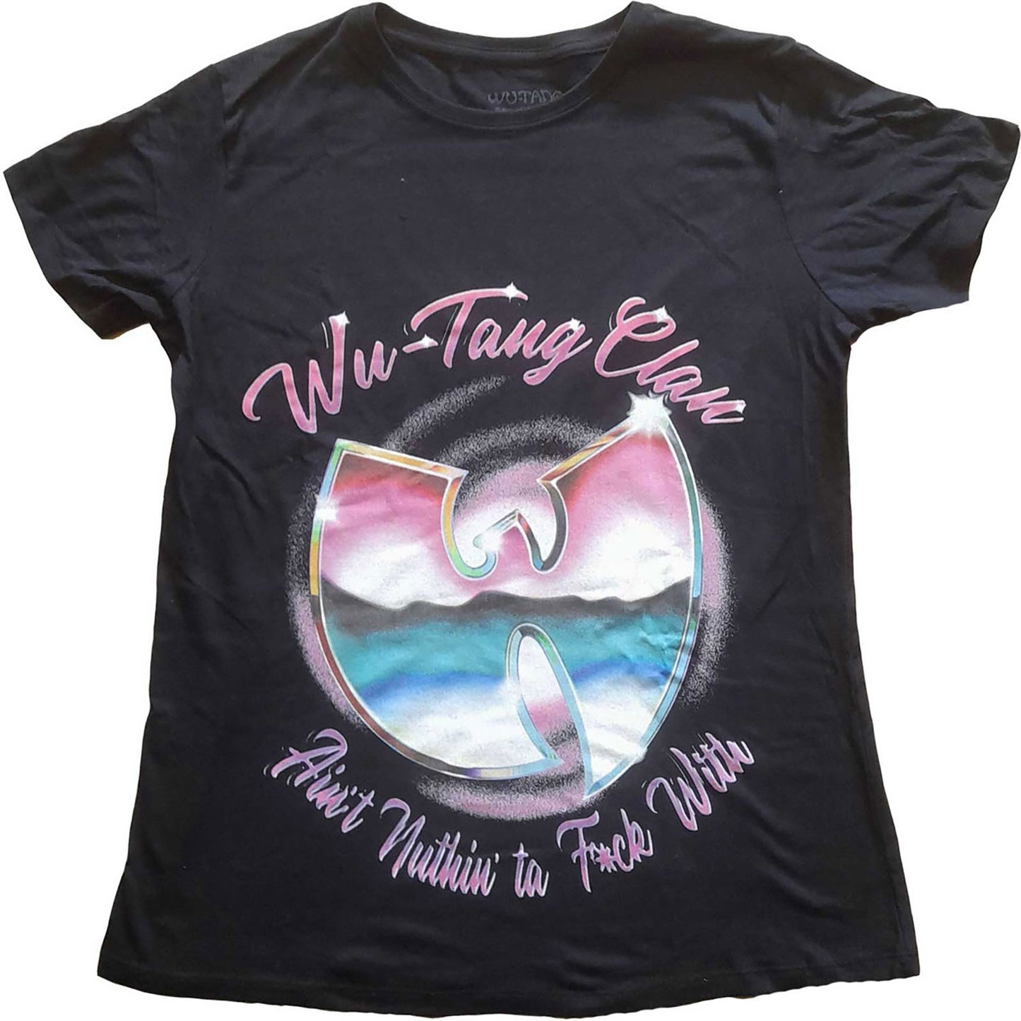 Wu Tang Clan Ain't Nuthing Ta F' Wit Junior Top Front