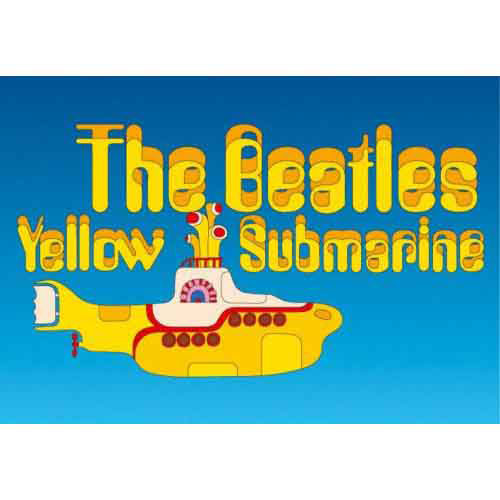 Beatles Submarine Post Card Front