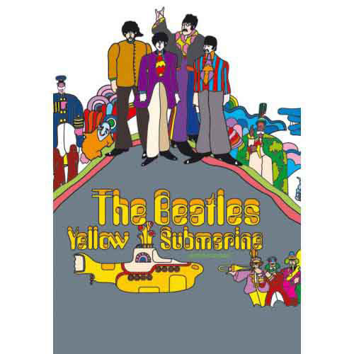 Beatles Yellow Submarine Album Cover Post Card Front