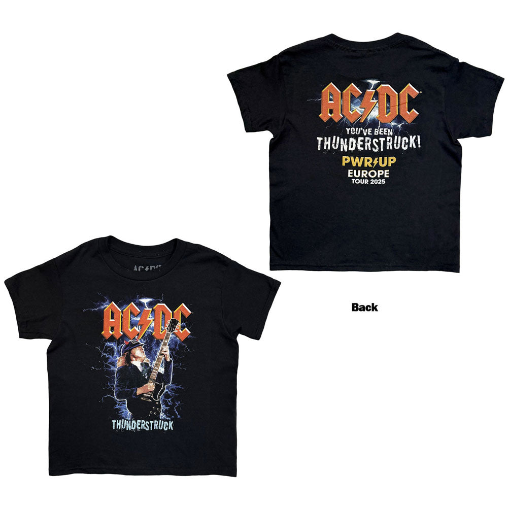 AC/DC Thunderstruck Eu Tour '25 Childrens T-shirt Front