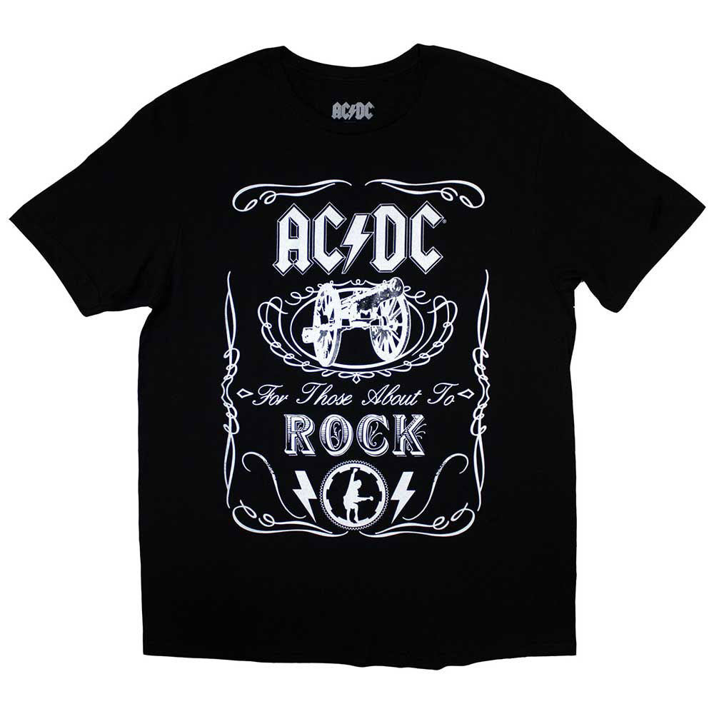 AC/DC Vintage Cannon Swig Childrens T-shirt Front