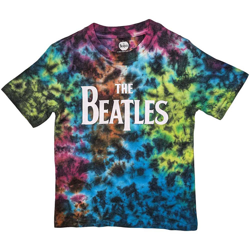 Beatles Drop T Logo Stone Wash T-shirt Front