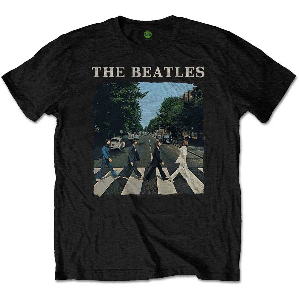 Beatles Abbey Road & Logo T-shirt Front