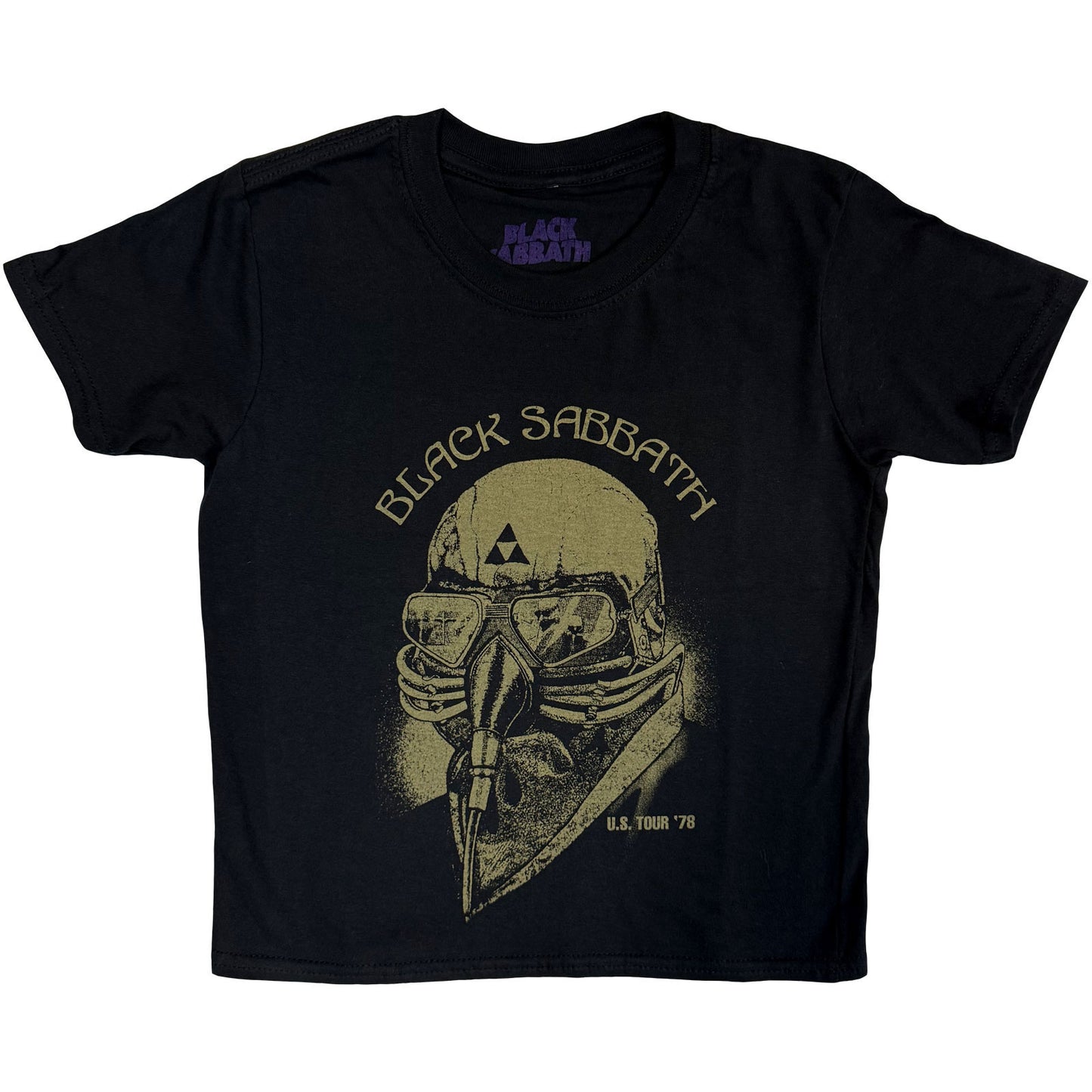 Black Sabbath Us Tour 78 Avengers T-shirt Front