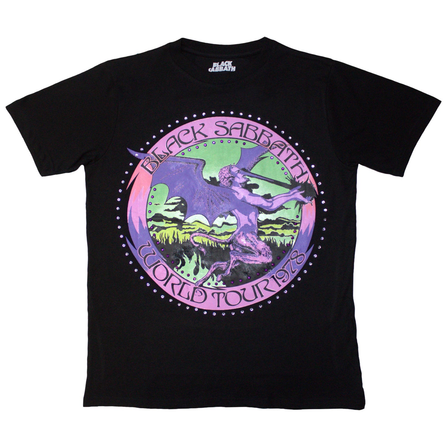 Black Sabbath Tour '78 Childrens T-shirt Front