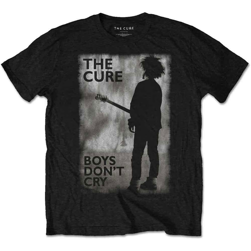 Cure Boys Don't Cry Black & White T-shirt Front