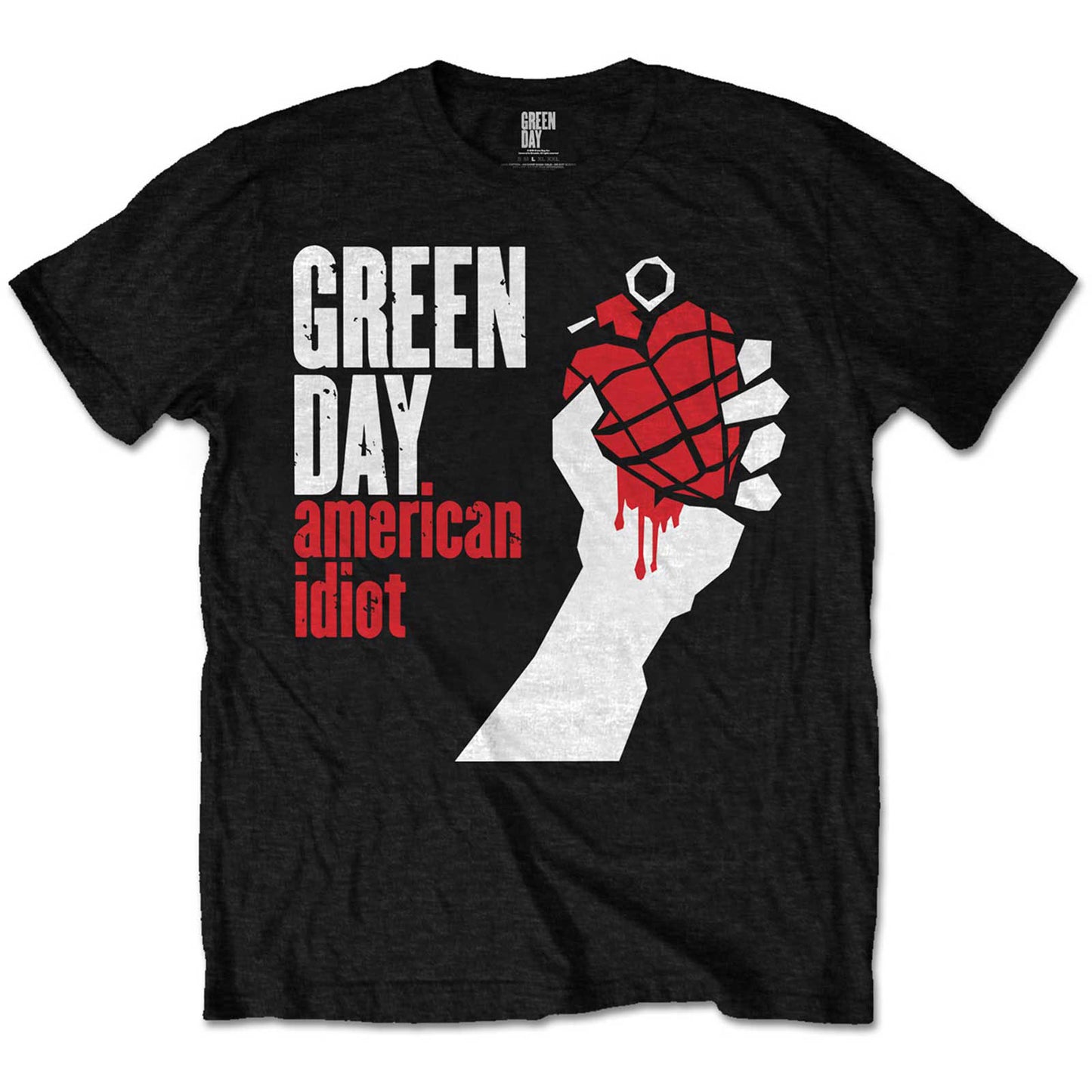 Green Day American Idiot T-shirt Front